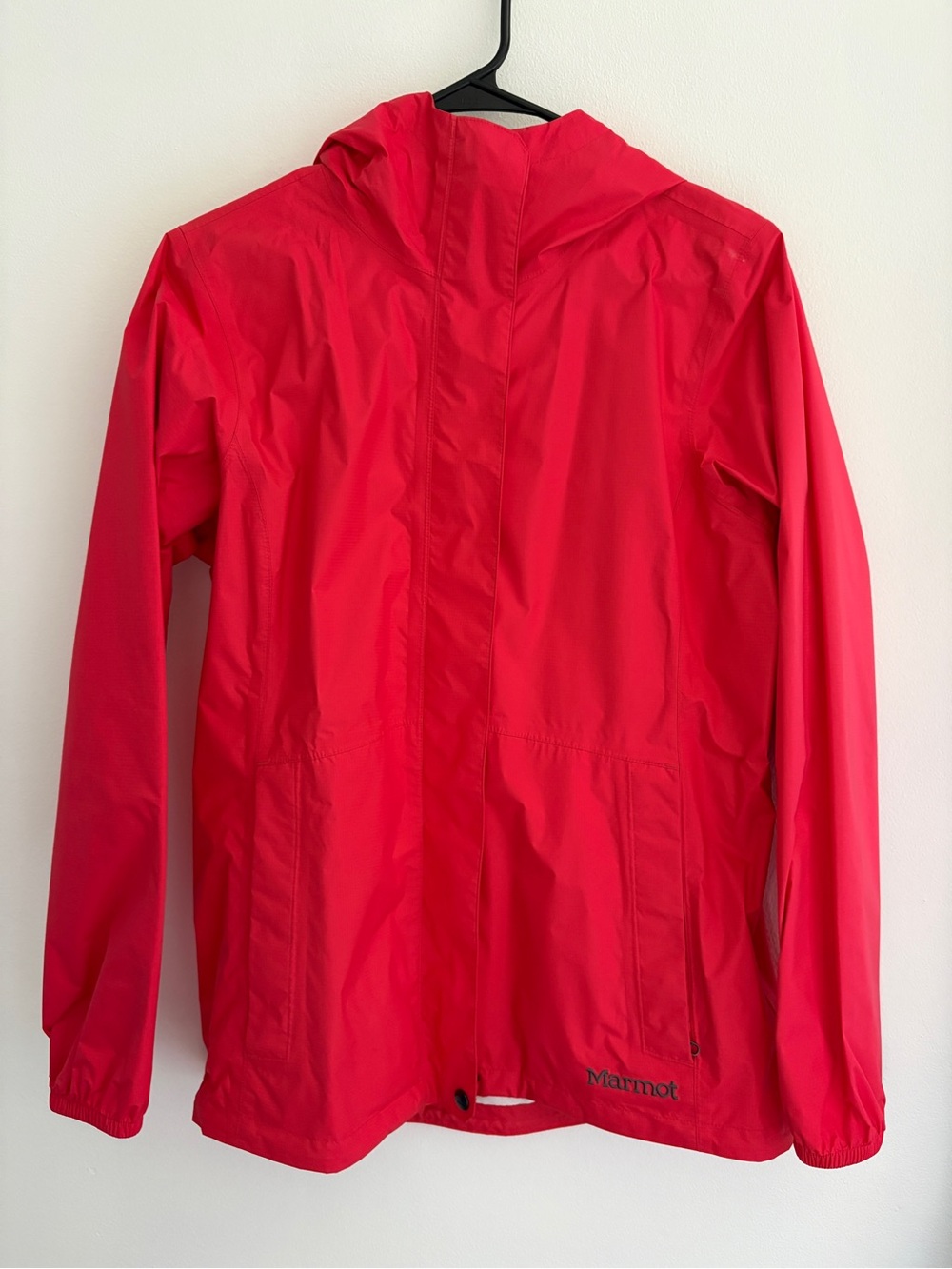 Marmot Women’s Pink Hooded Rain Jacket